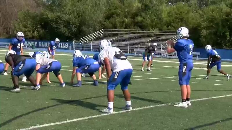 QHS Head Coach Rick Little Offers Insight On The Blue Devils Dealing With The Heat During...