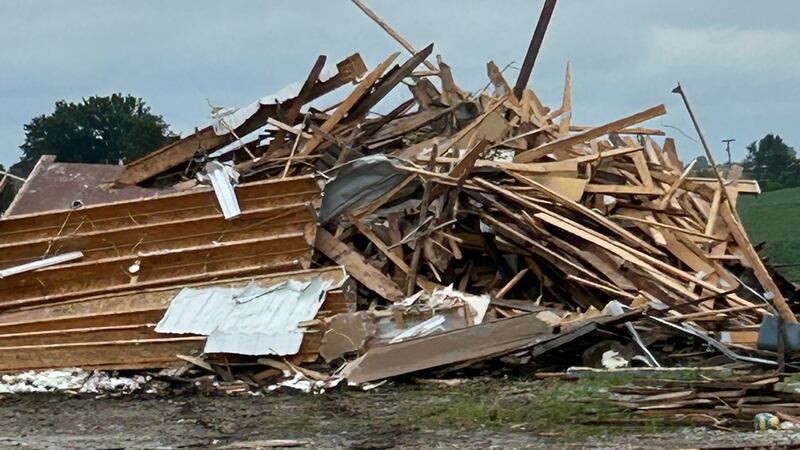 Baring, Mo., Storm Damage