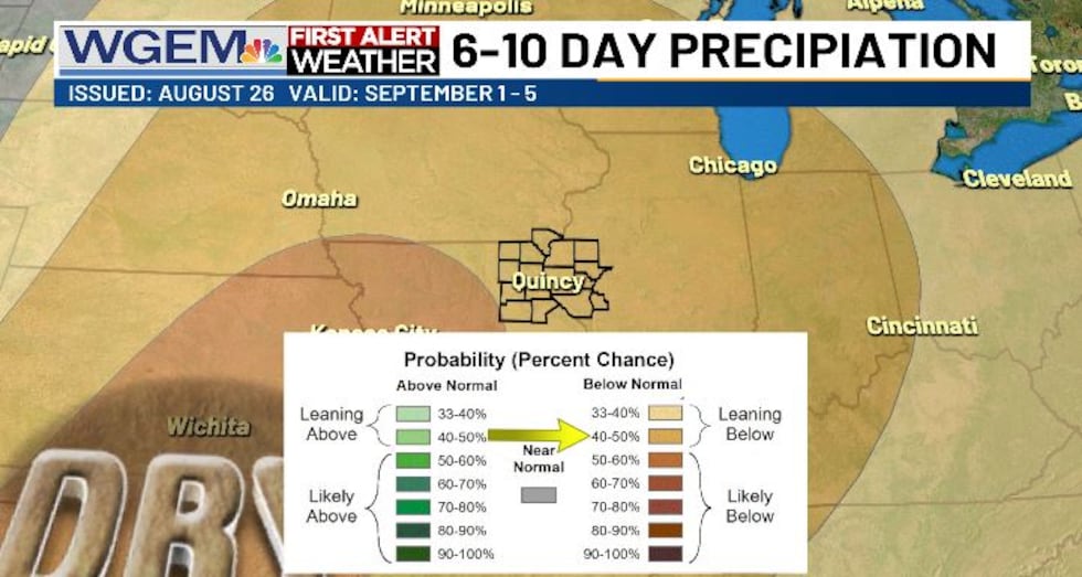 Abnormally dry weather is expected over the next 6-10 days across the tri-states, which may...